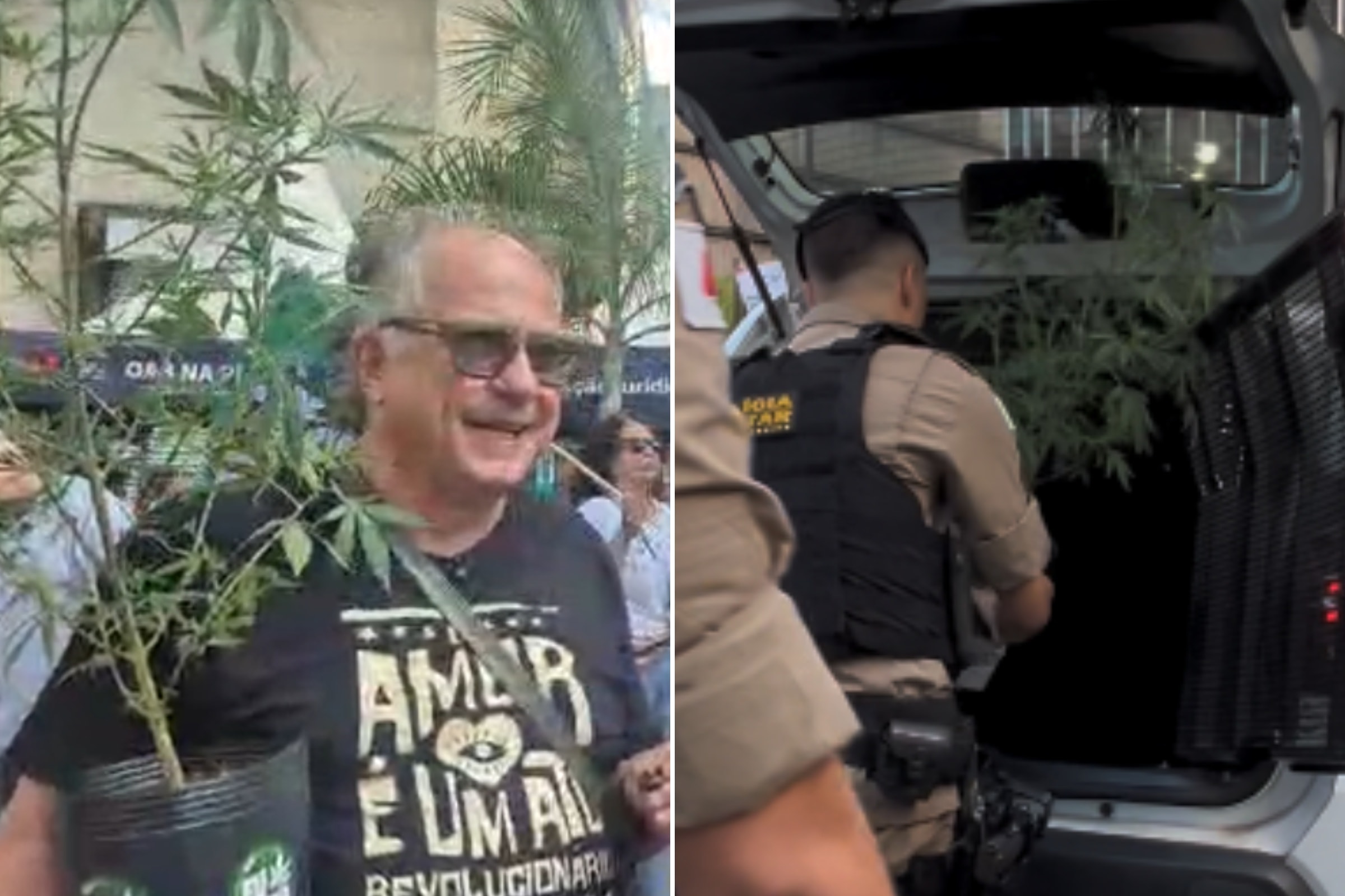 BH: vereador pede multa de R$ 1,5 mil após candidato levar maconha à praça