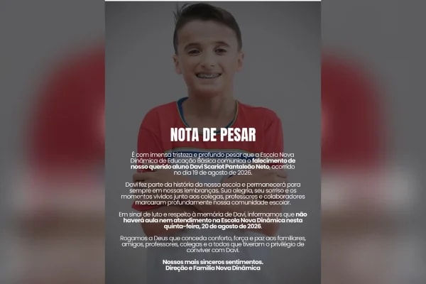 Campeão de natação de 13 anos morre após sentir dor nas costas em MT