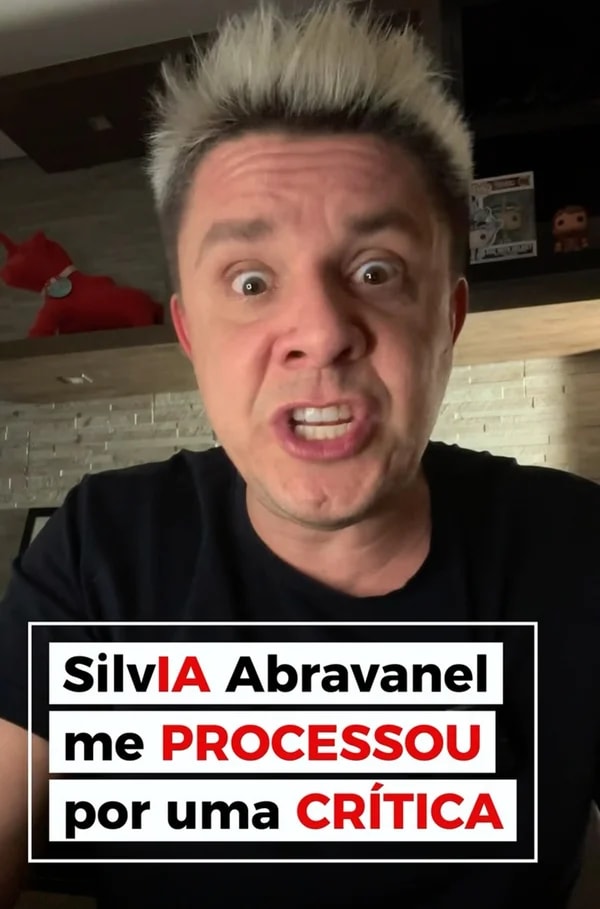 Silvia Abravanel processa Oscar Filho após crítica por campanha com IA