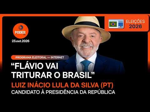 Assista aos últimos programas de Lula e Flávio no horário eleitoral