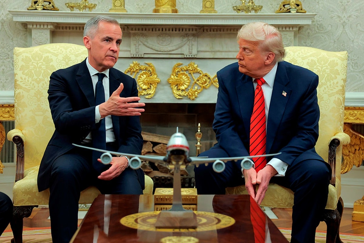 Trump anuncia tarifa de 50% sobre aço e veículos do Canadá em 2027