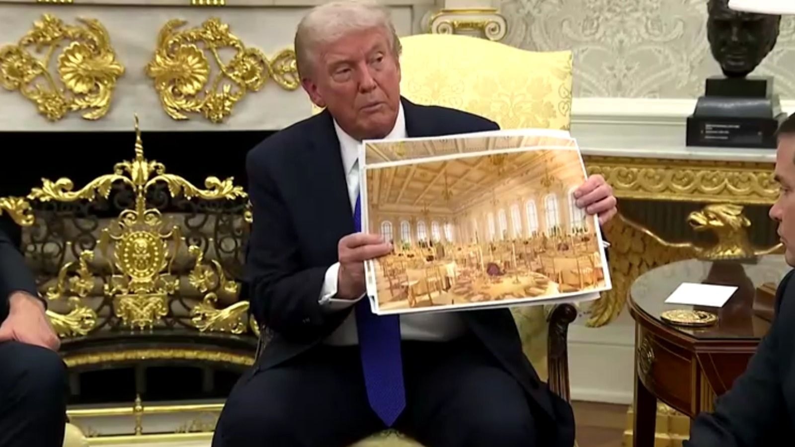 Suprema Corte permite que Trump continue construção de salão na Casa Branca