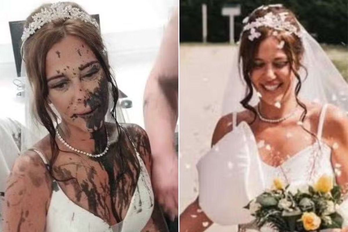 Cunhada revela por que atacou noiva com tinta preta em casamento