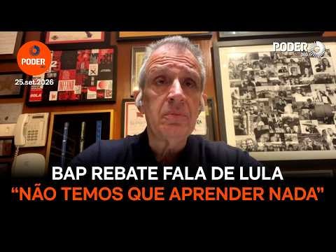 Bap rebate Lula sobre bets: “Não temos que aprender nada”