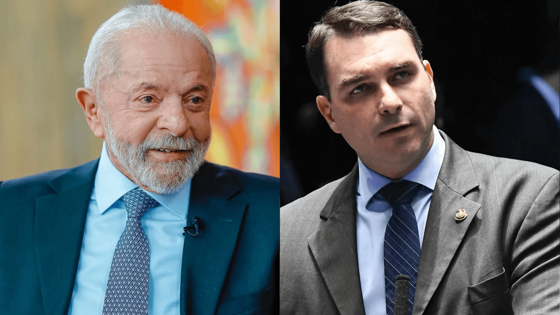 AtlasIntel/Bloomberg: Lula tem 43% no 1º turno; Flávio, 37,4%