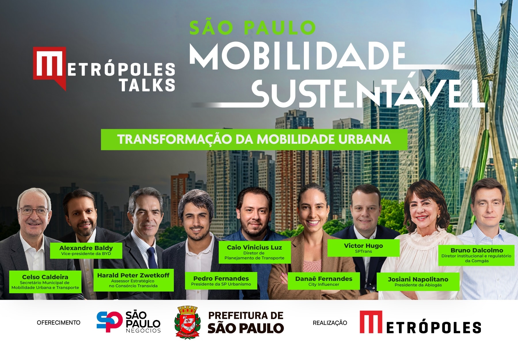 Ao vivo: especialistas discutem futuro da mobilidade em SP