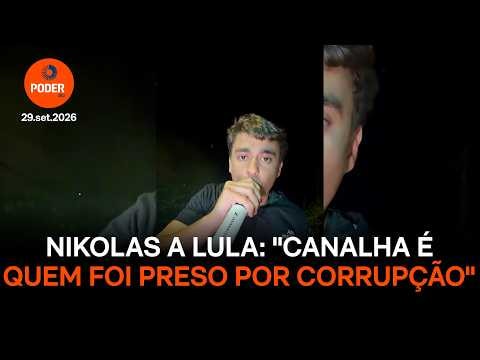 Nikolas a Lula e Janja: “Canalha é quem foi preso por corrupção”