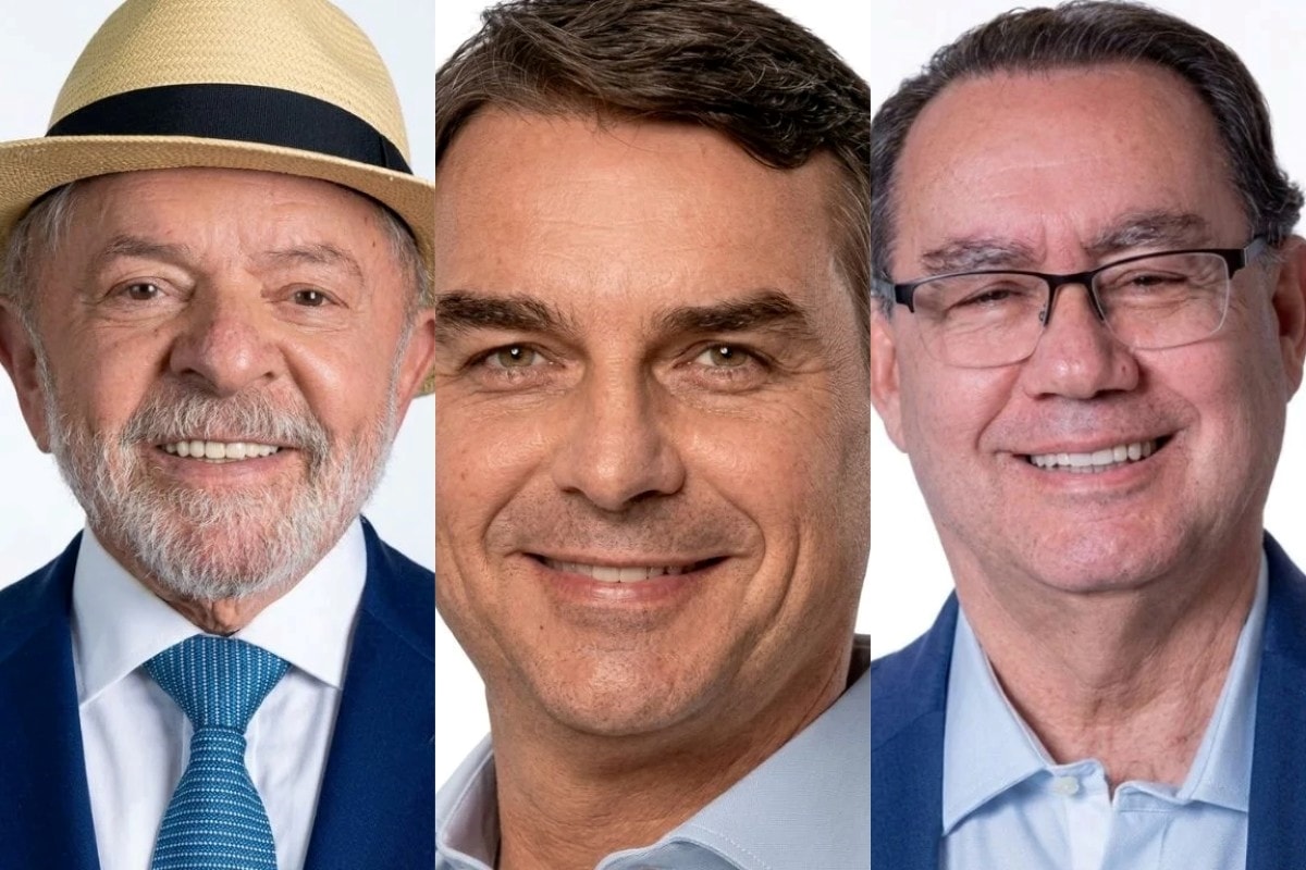 Lula tem 38,4% no 1º turno; Flávio marca 37,3%; Cury, 6,6%, diz Meio/Ideia