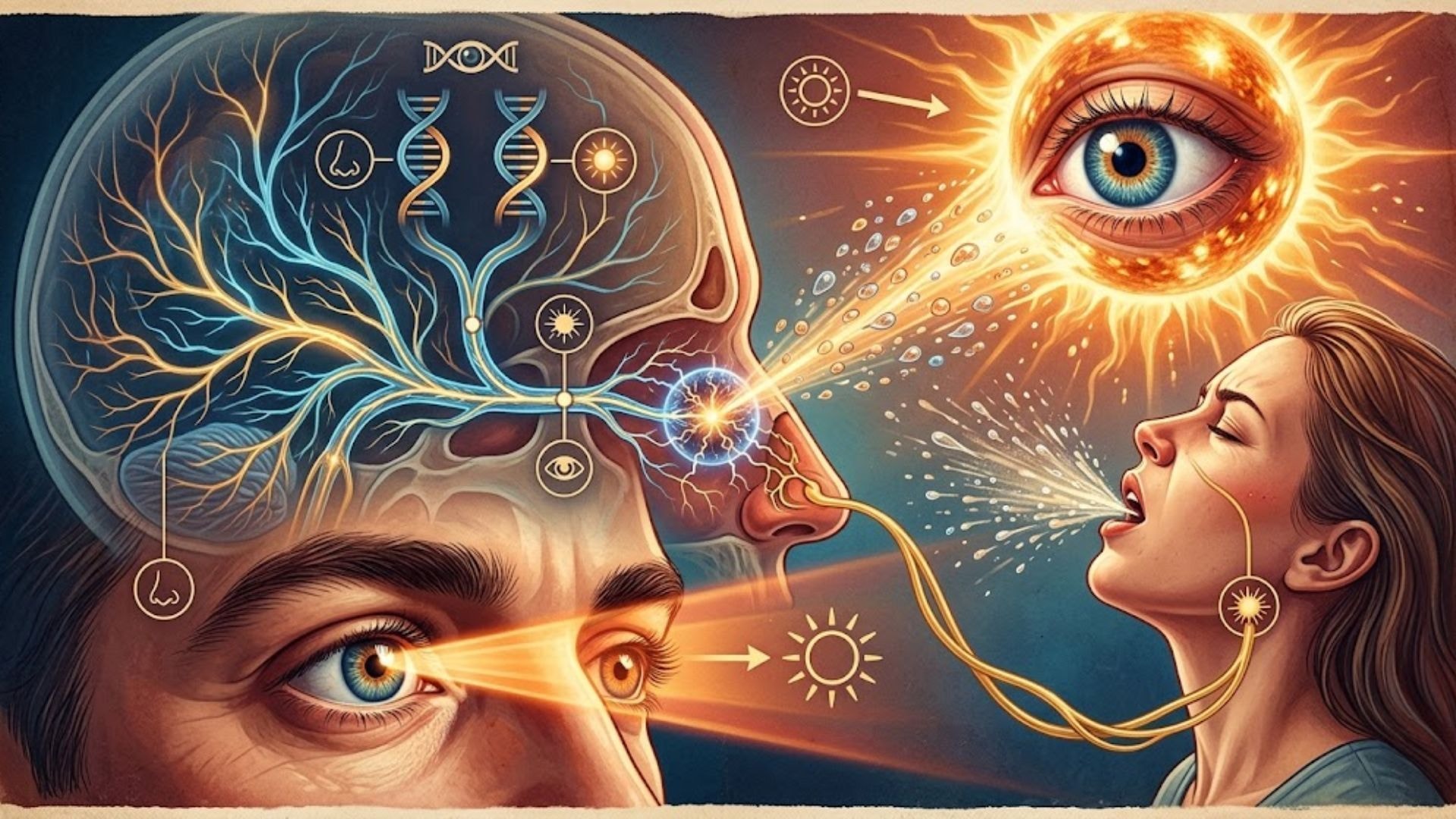 Por que algumas pessoas espirram ao olhar para o Sol? Aquele conselho antigo de avó para mirar a luz tem explicação médica — e um nome curioso