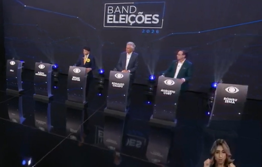 Mesmo ausente, Lula vira principal alvo de candidatos no debate presidencial
