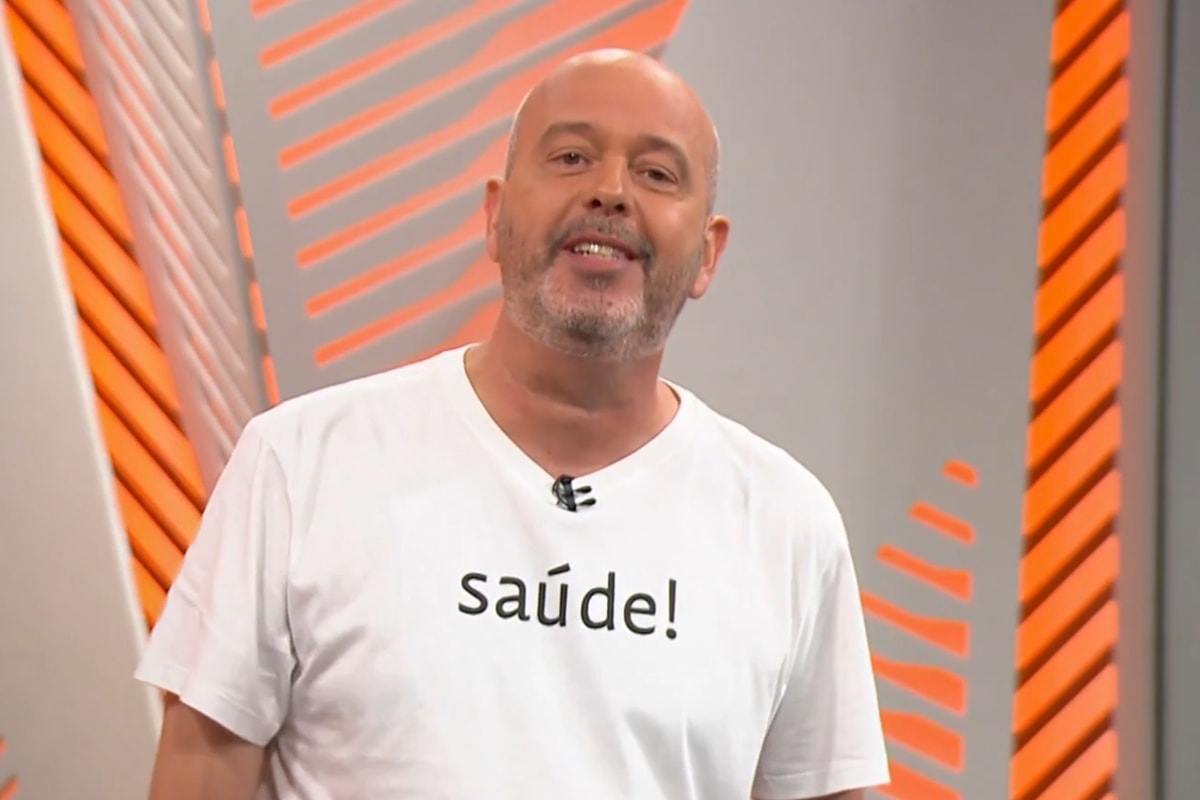 Alex Escobar volta à Globo e apresenta programa pela 1ª vez após passar mal