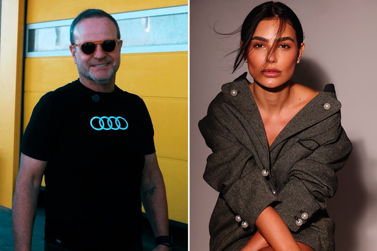 Cíntia Chagas quebra o silêncio após fim com Rubens Barrichello: "Fofo"
