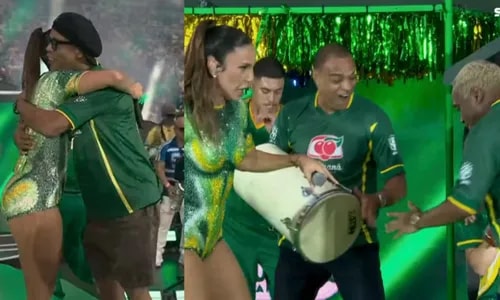 Ivete Sangalo ganha presente raríssimo de ex-campeões da Seleção; veja