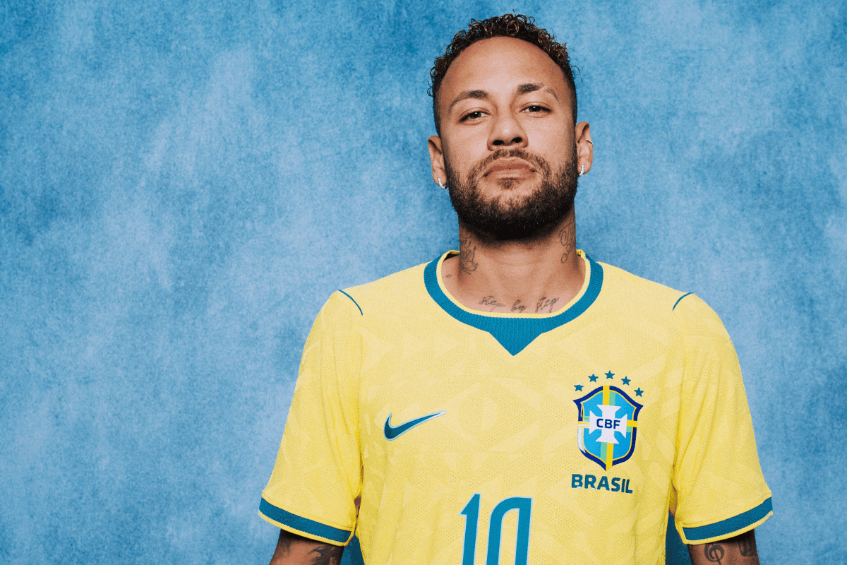 Neymar usará caneleira grafitada por artista plástico na Copa 2026