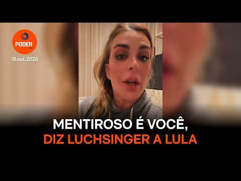 “Mentiroso é você”, diz Roberta Luchsinger a Lula após debate