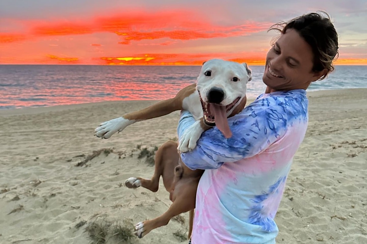 Surfista viraliza ao jogar corpo de cachorro no mar e divide opiniões