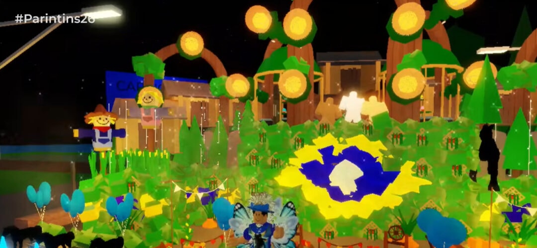 Do Bumbódromo para o mundo virtual: jovens recriam Festival de Parintins no Roblox e atraem espectadores