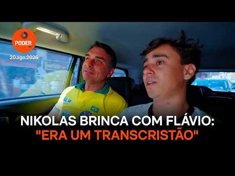 Nikolas para Flávio: “Era um transcristão. Se sentia, mas não era”