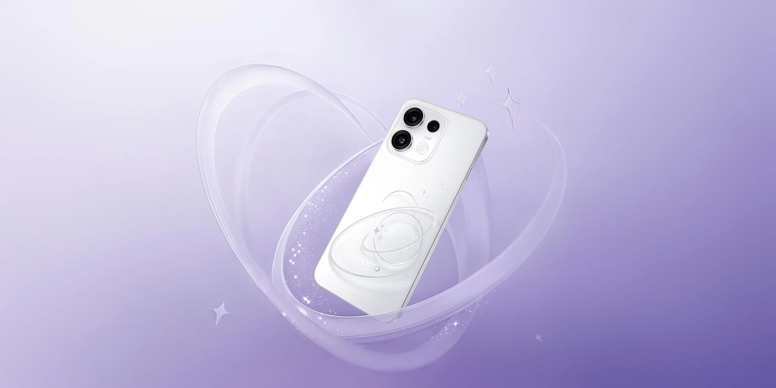 OPPO Reno16 traz design 3D que cria efeito holográfico de galáxia