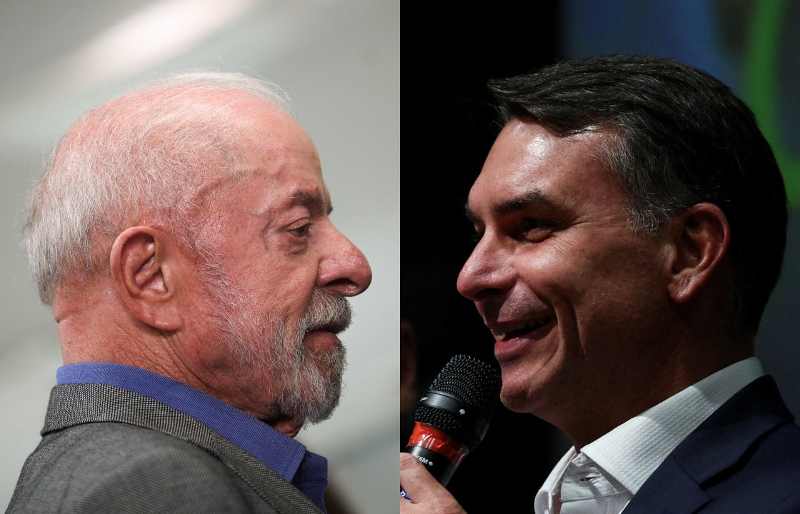 Taxas têm baixas leves com mercado mantendo vitória de Flávio sobre Lula