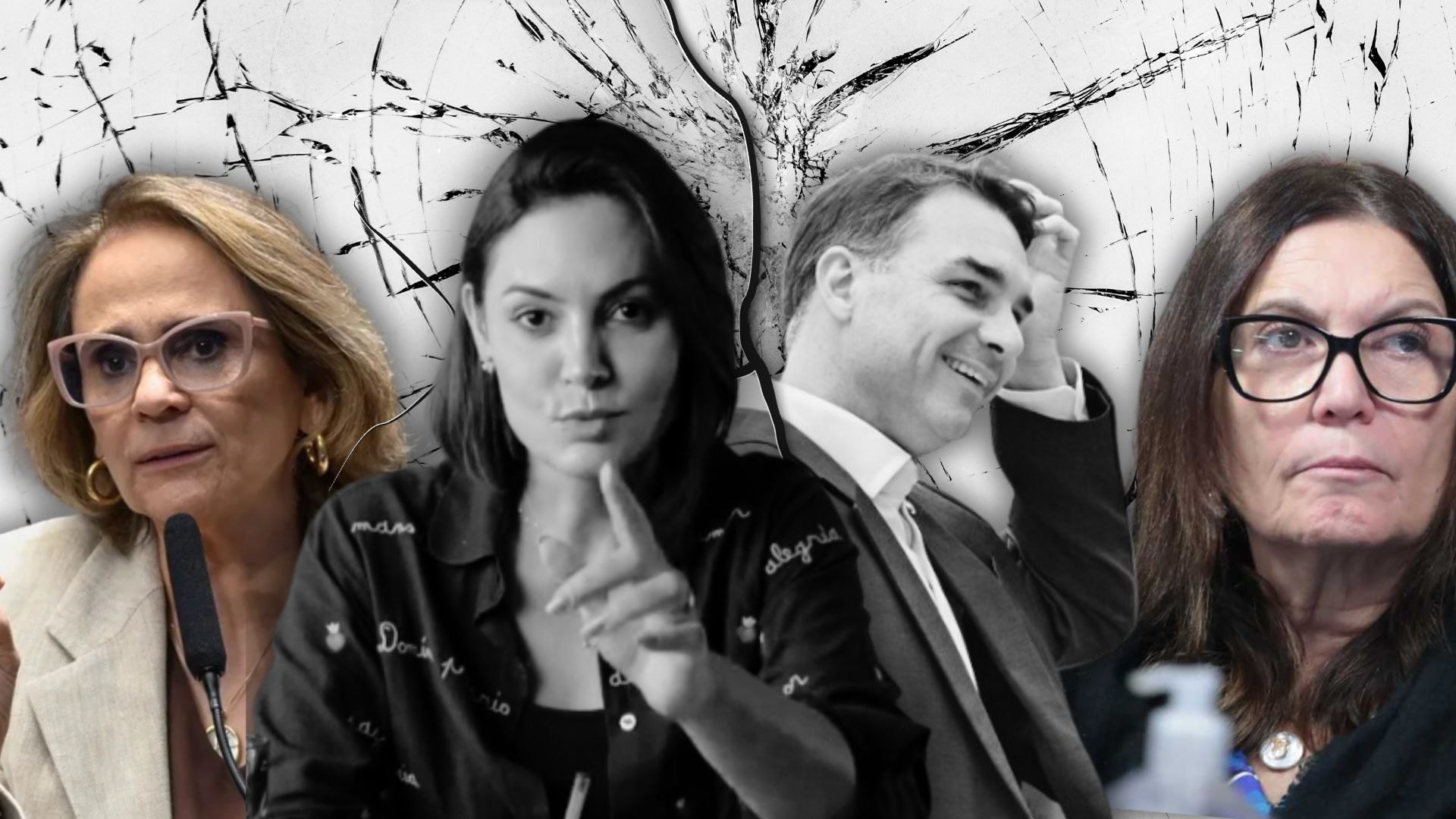 Time Michelle x Time Flávio: a divisão da direita se concretizou