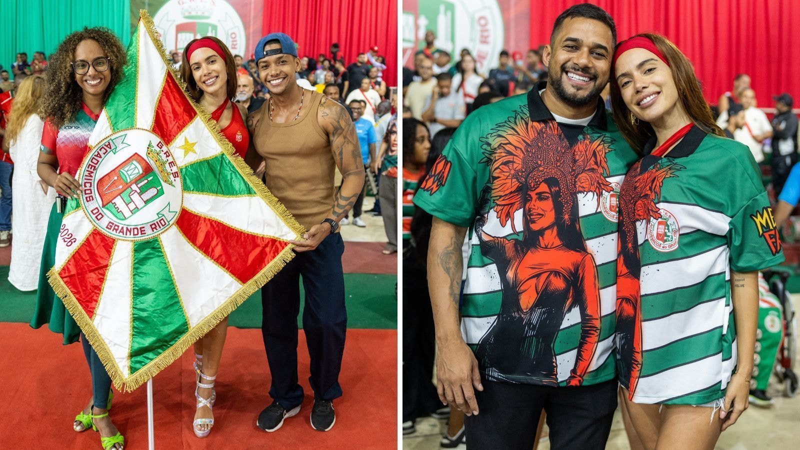Anitta será coroada rainha de bateria da Grande Rio neste domingo (20)