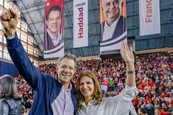 Esposa de Haddad, Ana Estela deixa Saúde e vai para a campanha de Lula
