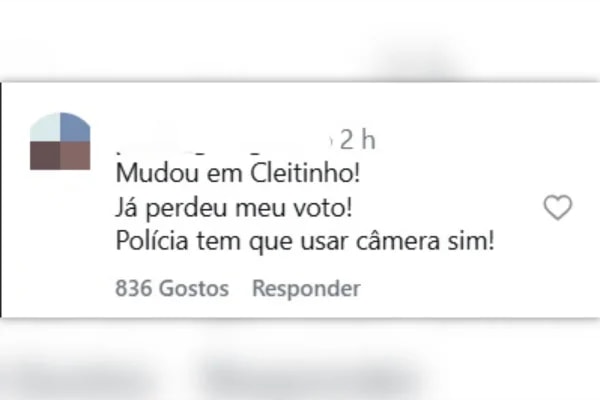 Cleitinho promete tirar câmeras corporais da PM e desagrada eleitores