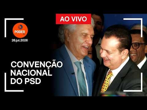 Ao vivo: PSD lança candidatura de Caiado à Presidência
