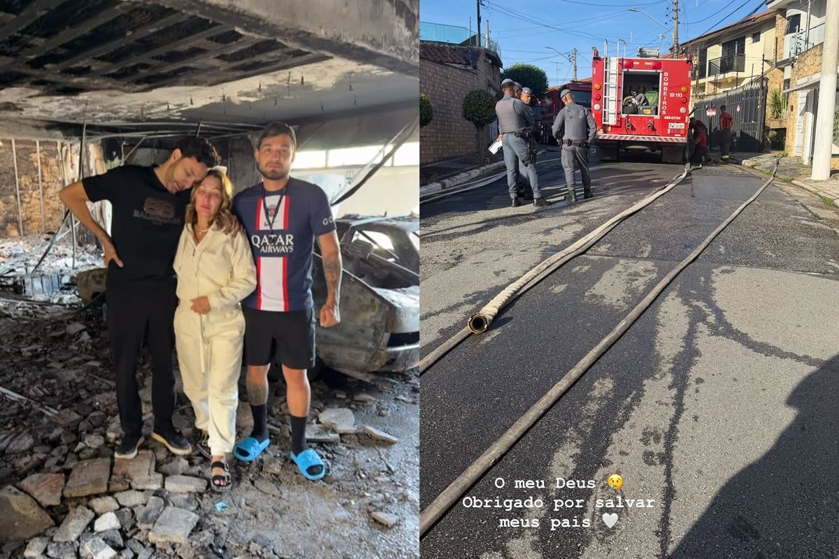 Pai de MC Gui revela único local da casa que escapou de incêndio. Veja o vídeo