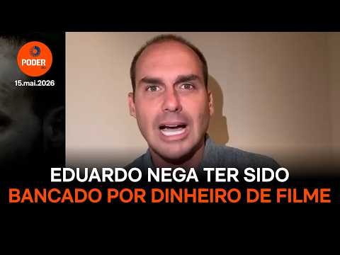Eduardo Bolsonaro nega ter sido bancado por dinheiro de filme