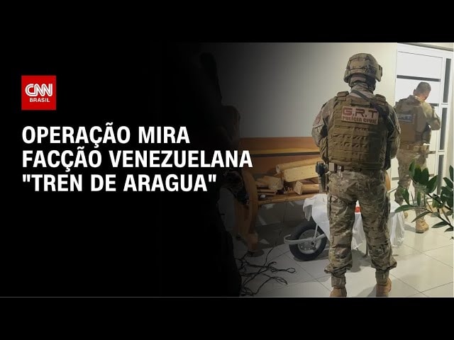 Operador financeiro da facção venezuelana Tren de Aragua é preso no RJ