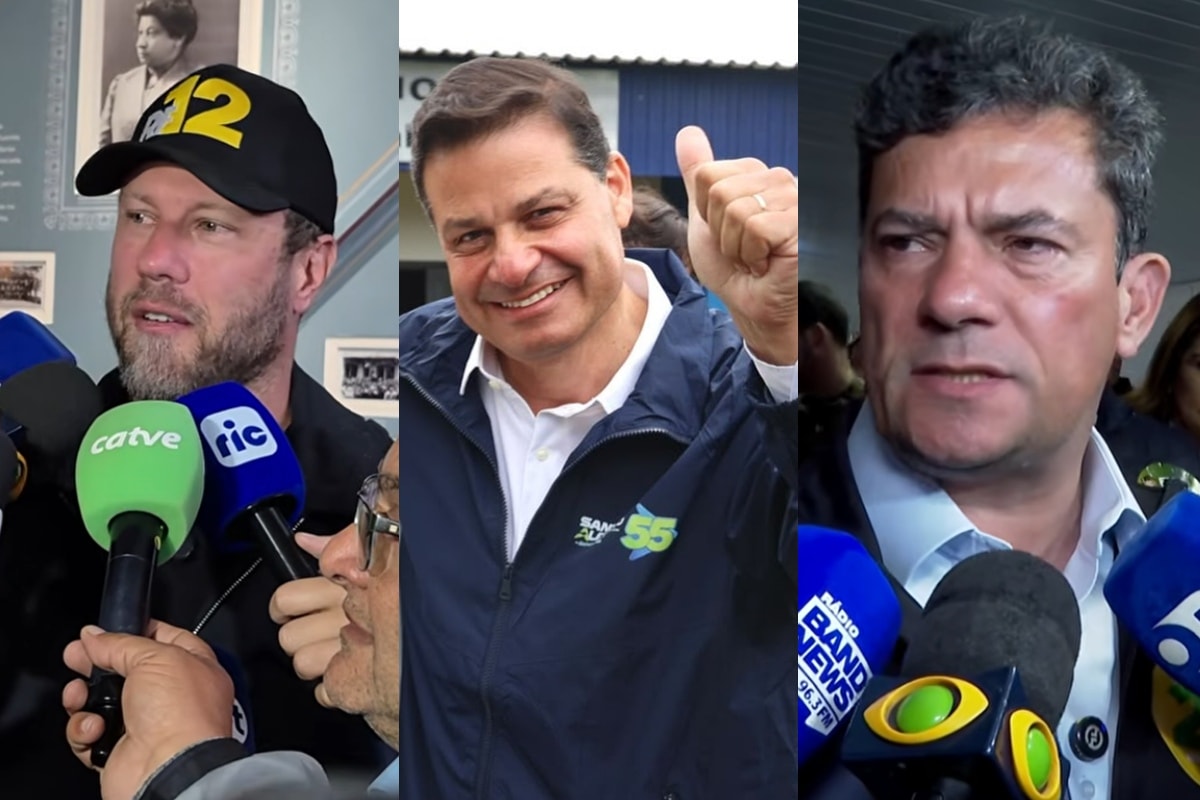 Paraná: Moro, Requião e Sandro Alex votaram e 113 urnas foram substituídas