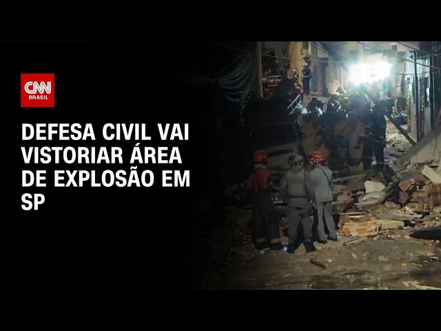 Explosão em SP: três homens estão hospitalizados; um em estado grave