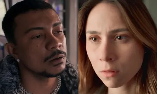 'Três Graças': Bagdá 'sai do personagem' e dá rasteira em Lucélia