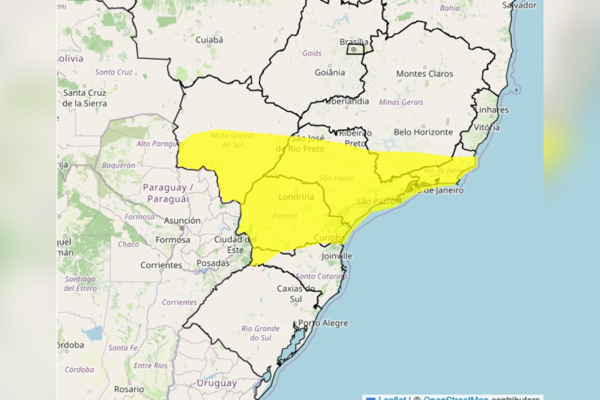 Inmet emite alerta de tempestade para 6 estados. Veja locais atingidos