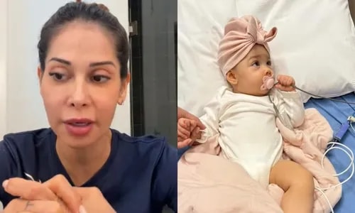 Maíra Cardi faz novo desabafo sobre saúde da filha: ‘Me apavorei'