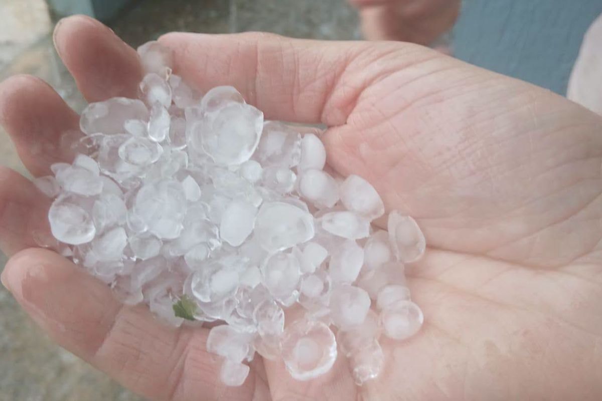 Chuva com granizo: 745 municípios de MG estão sob alerta; veja lista