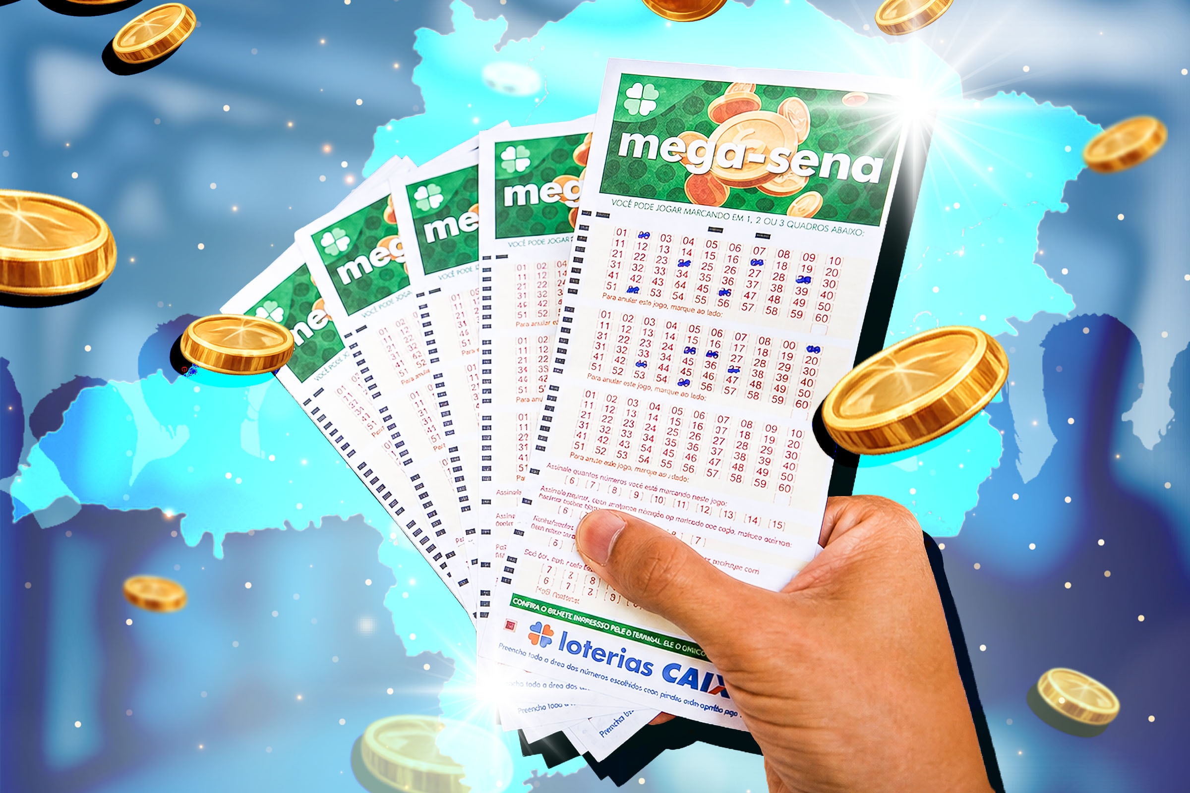 Confira os números da Mega-Sena 3008 sorteados hoje (14/5)