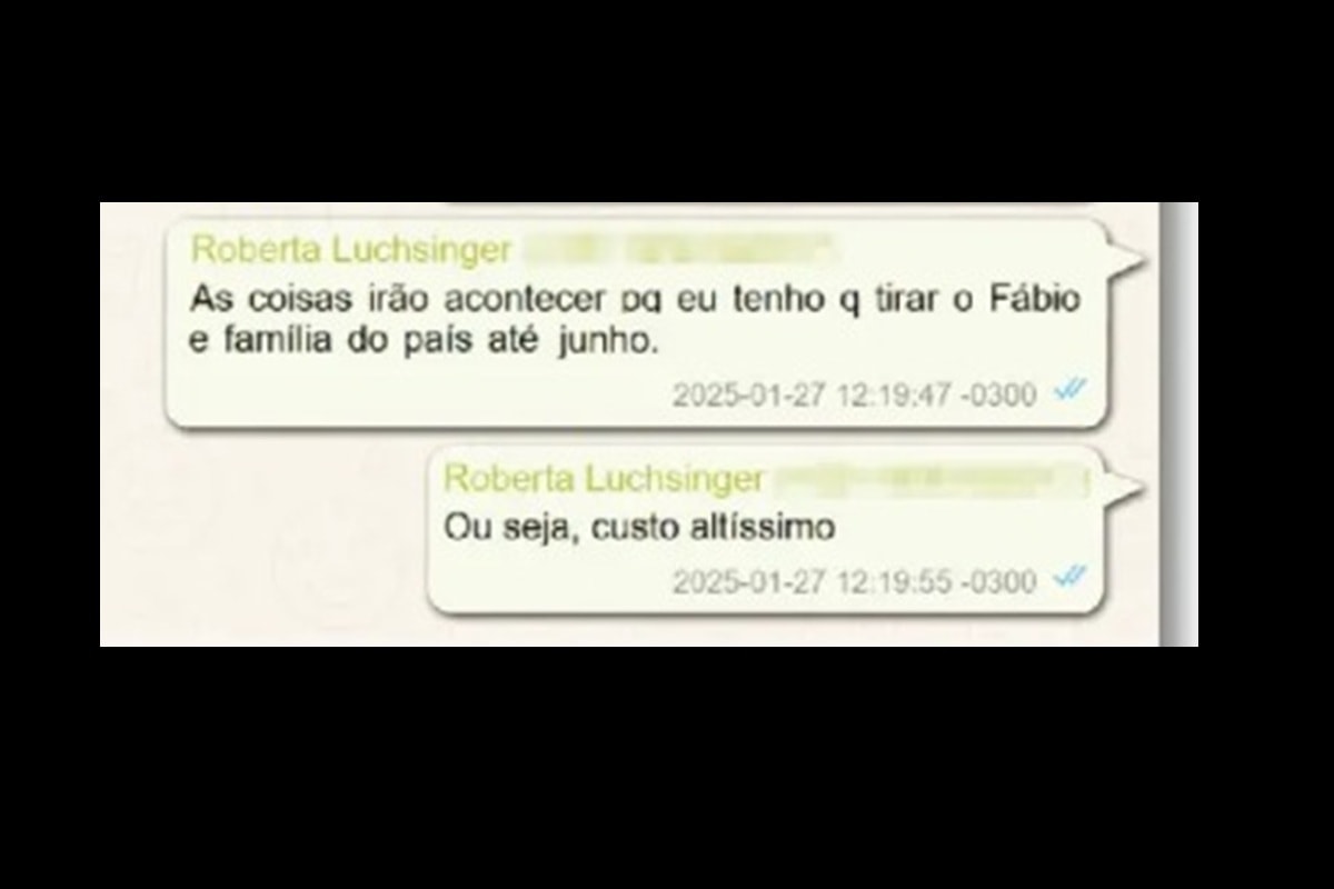 Em mensagem, Luchsinger sugere pagar por mudança de Lulinha para Madri