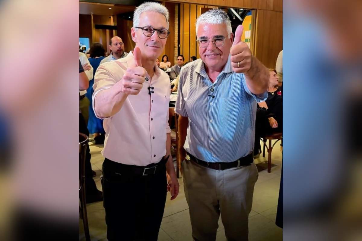 Ao lado de Zema, Girão oficializa pré-candidatura ao governo do Ceará