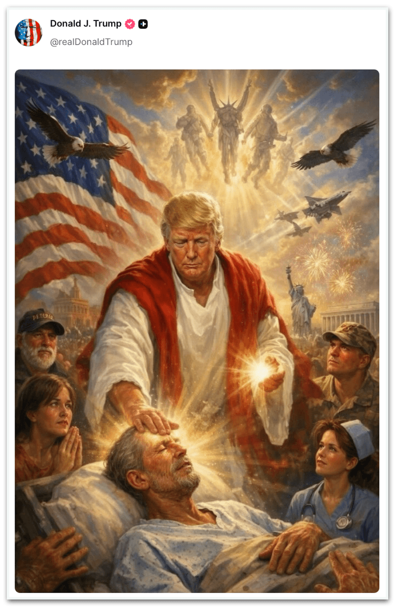 Lula critica Trump por usar imagem de Jesus e elogia papa