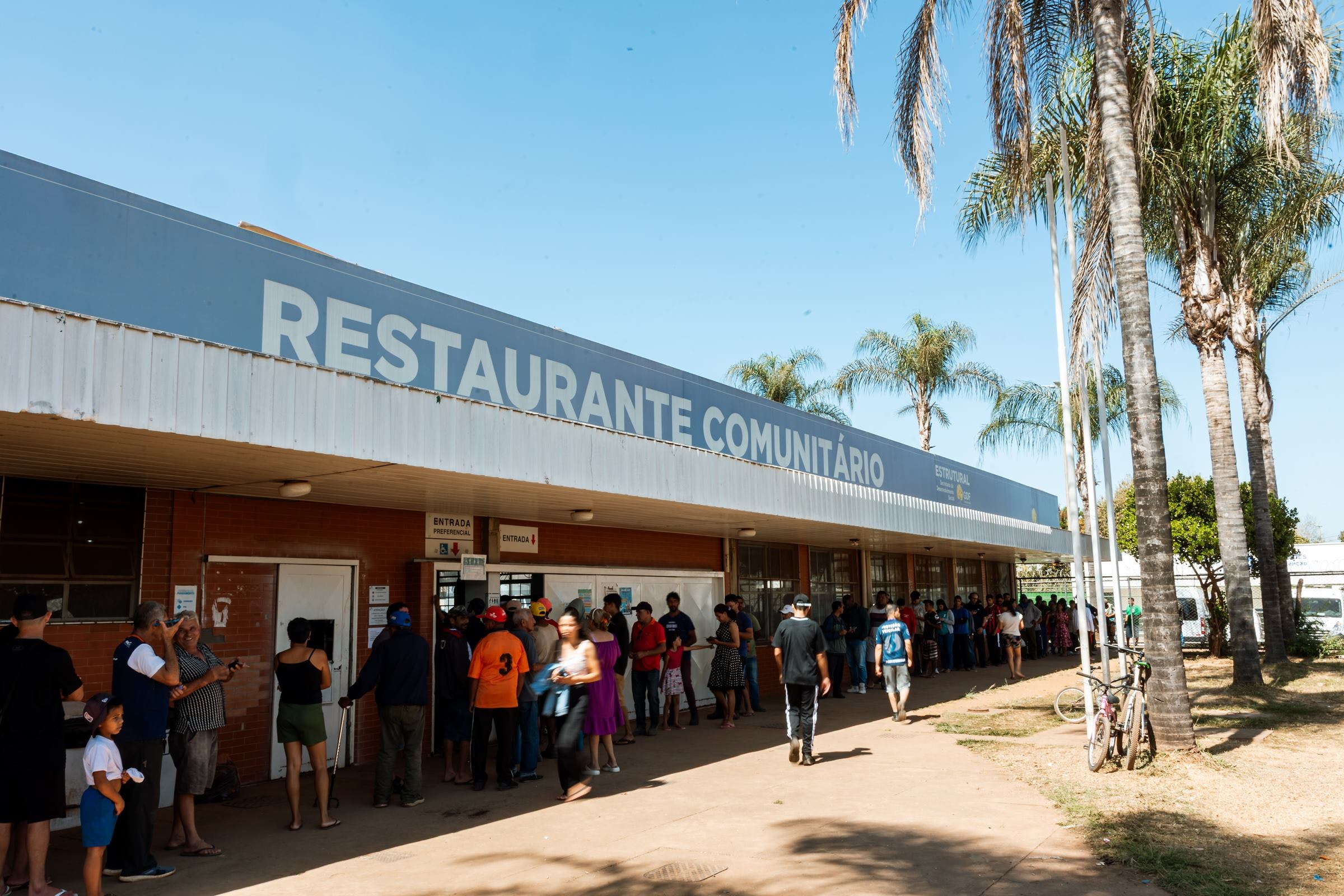 Restaurante Comunitário da Estrutural volta a funcionar nesta 3ª feira