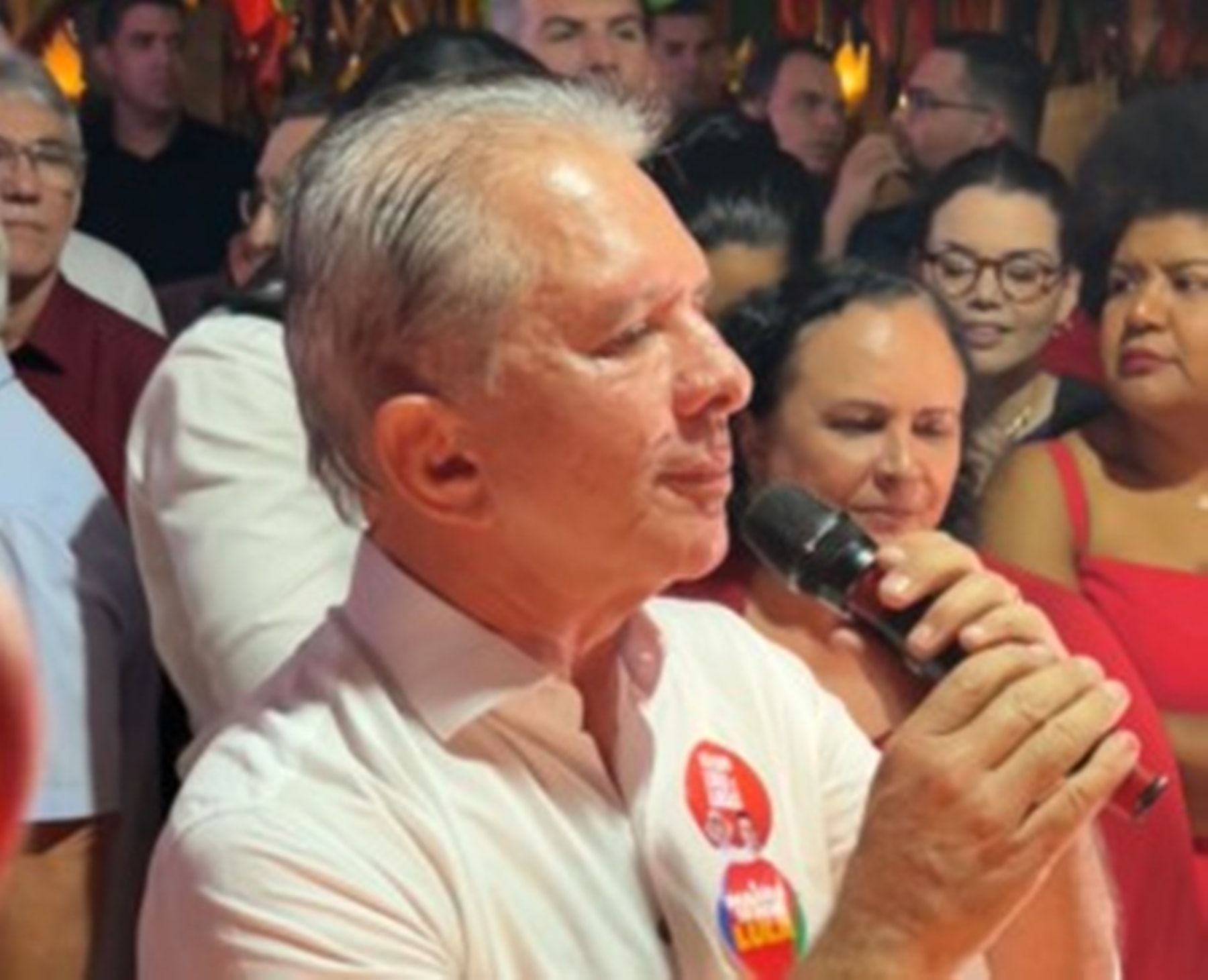 Pai de Motta é vaiado em convenção do PT na Paraíba
