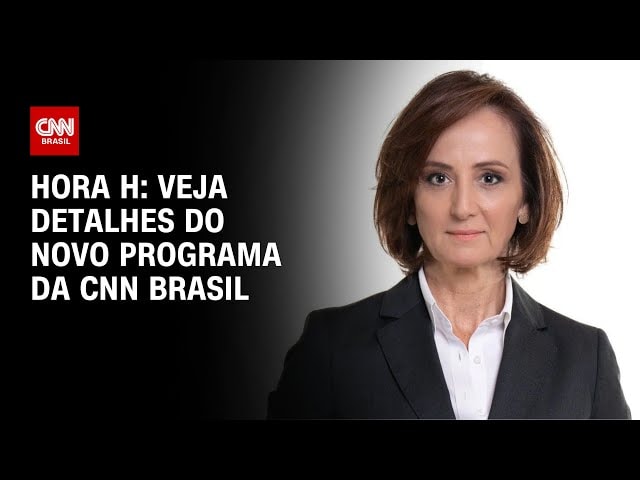 Chamada do Hora H, da CNN Brasil, é indicada ao prêmio Galo de Gramado