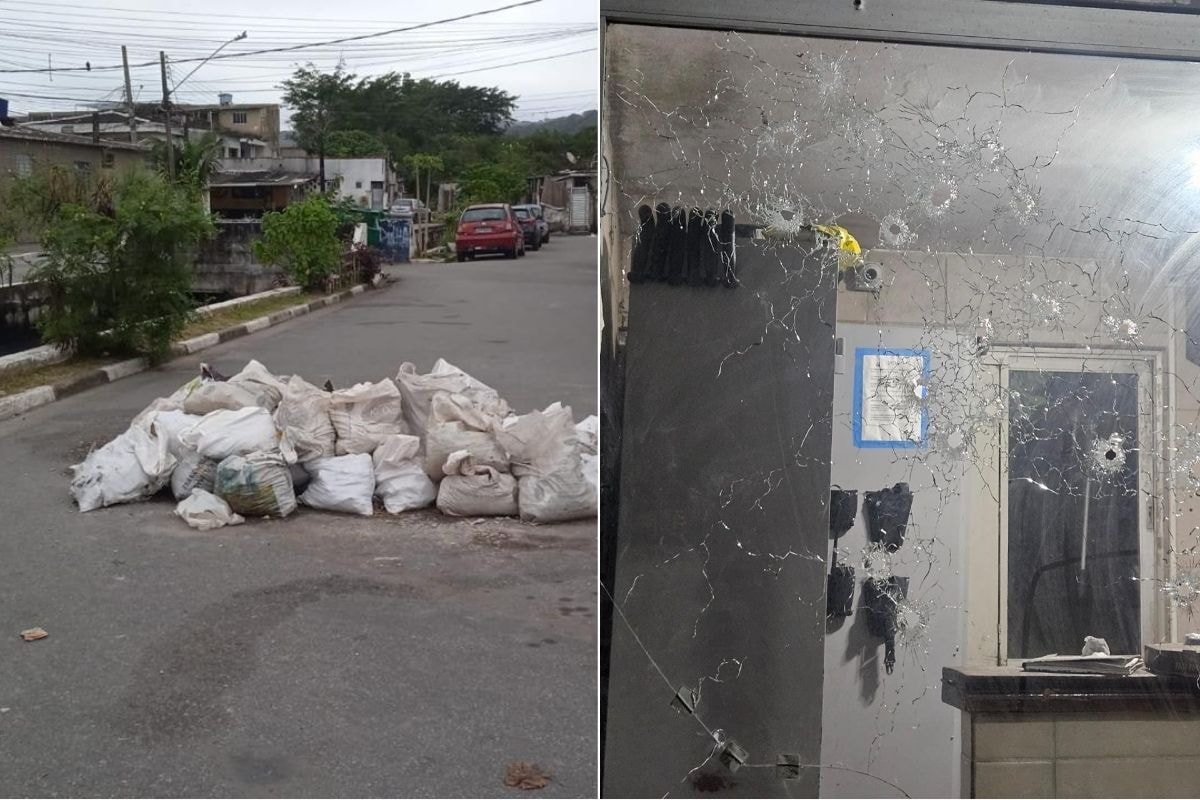 Base da PM é fuzilada após investigação sobre barricada em comunidade