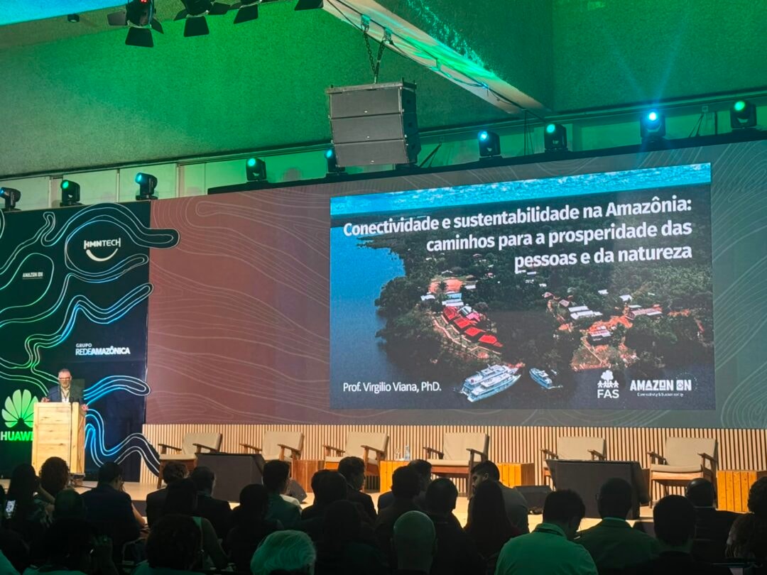 Amazon On 2026: Superintendente da FAS fala sobre conectividade e sustentabilidade na Amazônia