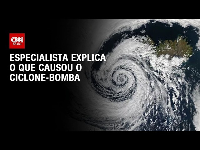 Após ciclone-bomba, frente fria baixa temperaturas e traz temporais ao país