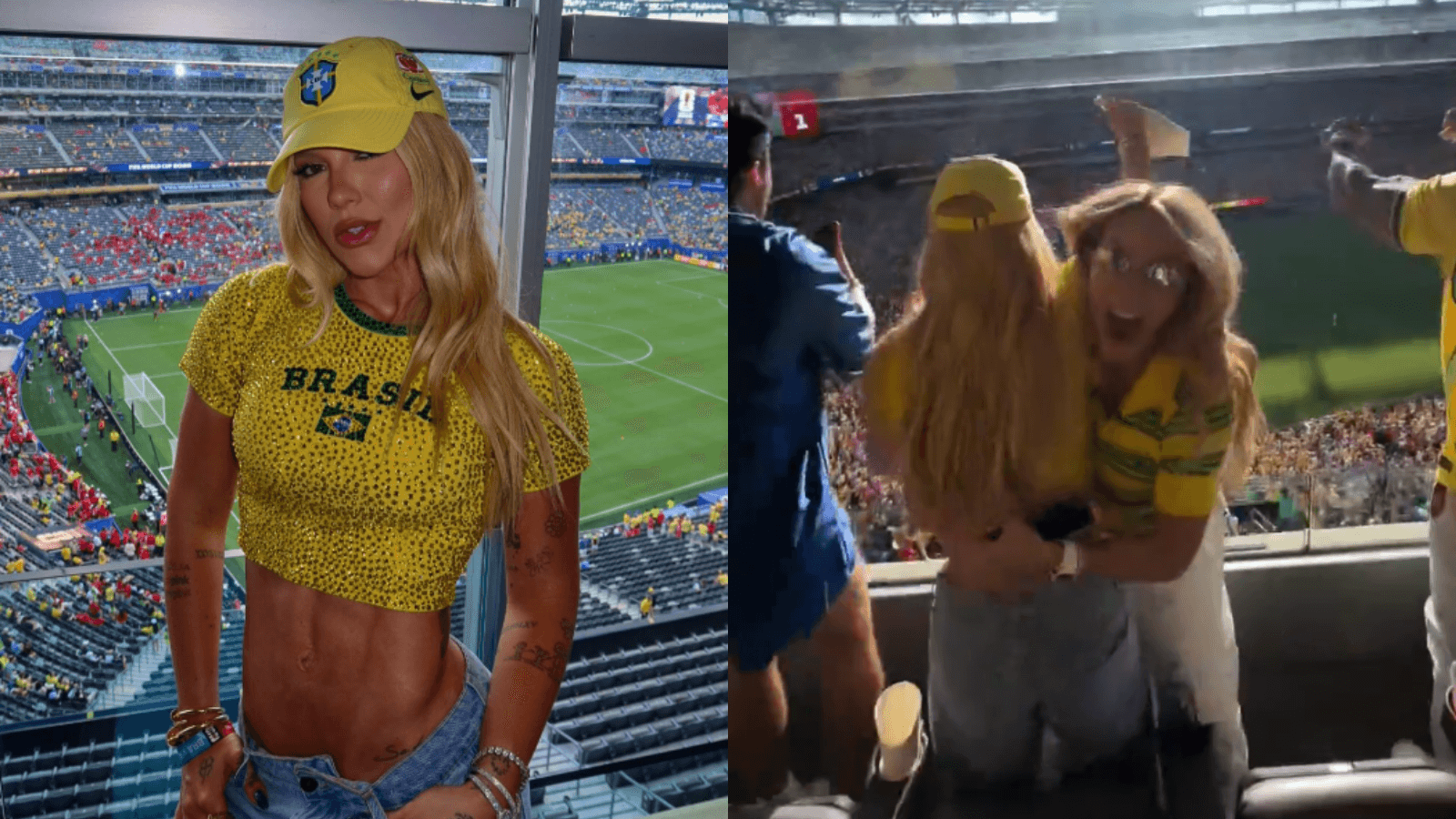 Virginia reage em post de Vini Jr. após jogo do Brasil na Copa; veja
