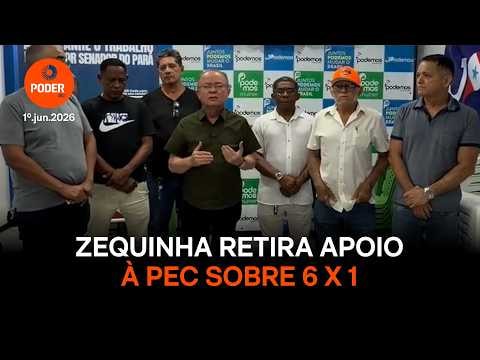 Zequinha e Cleitinho retiram assinatura de PEC alternativa à 6 X 1